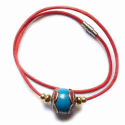 NECKLACE NEPALI ROUGE (collier)